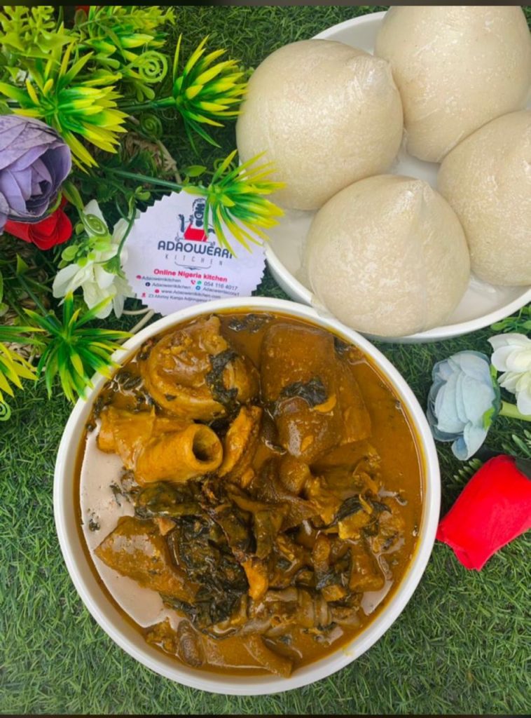Fresh Nigerian meal prepared by AdaOwerri Kitchen
